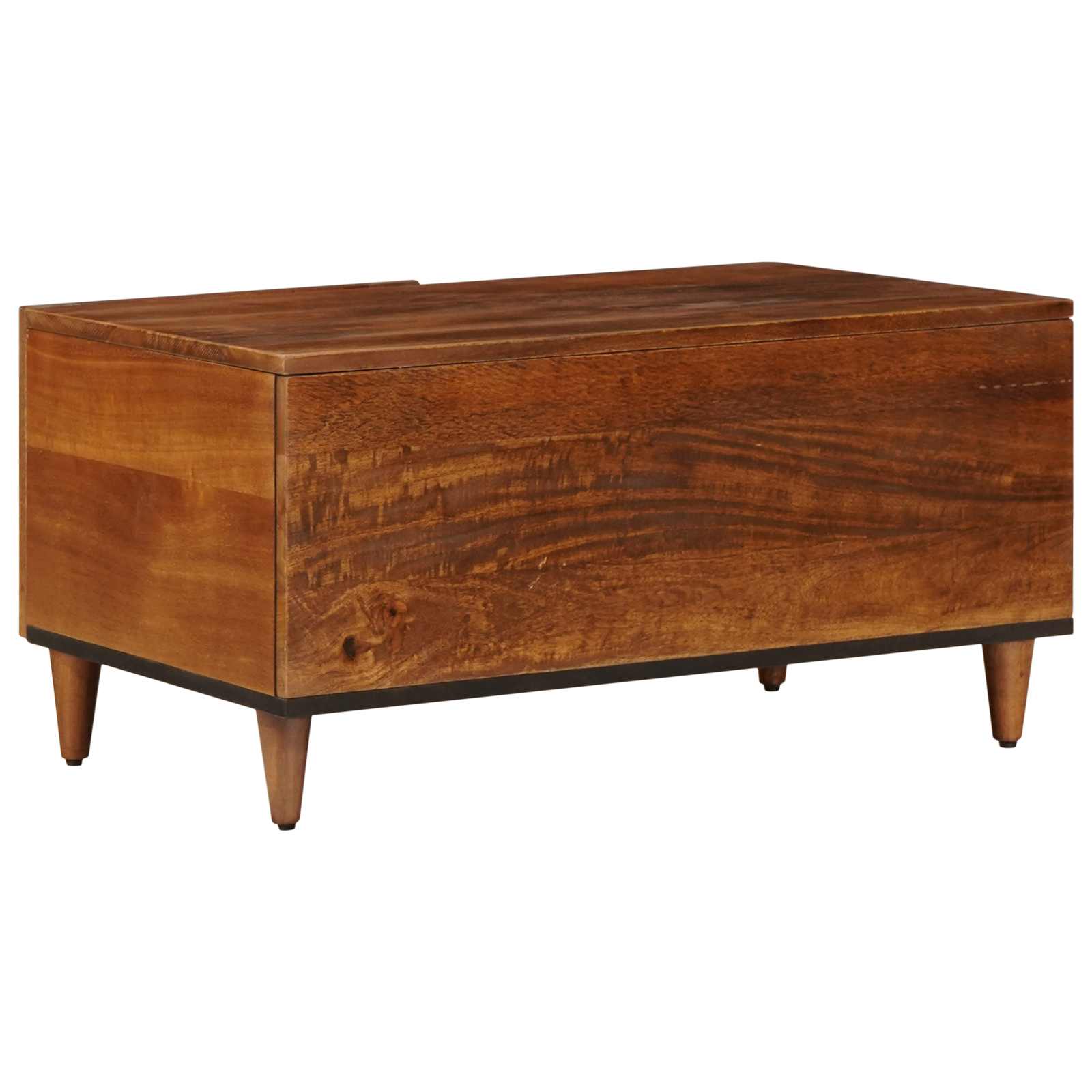 vidaXL Stolik kawowy Brązowy 80 x 50 x 40 cm Drewno z mango