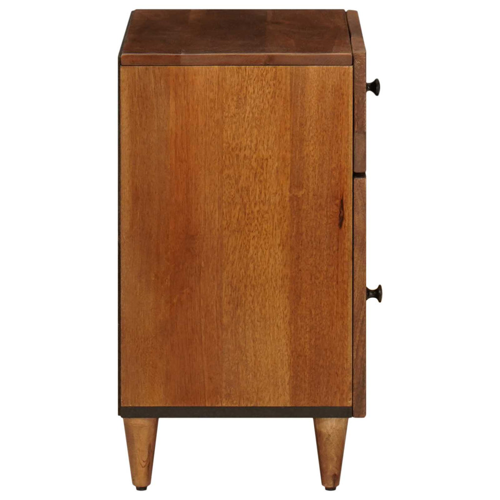 vidaXL Szafka Nocna z szufladą Brązowy 50 x 33 x 60 cm Drewno z mango