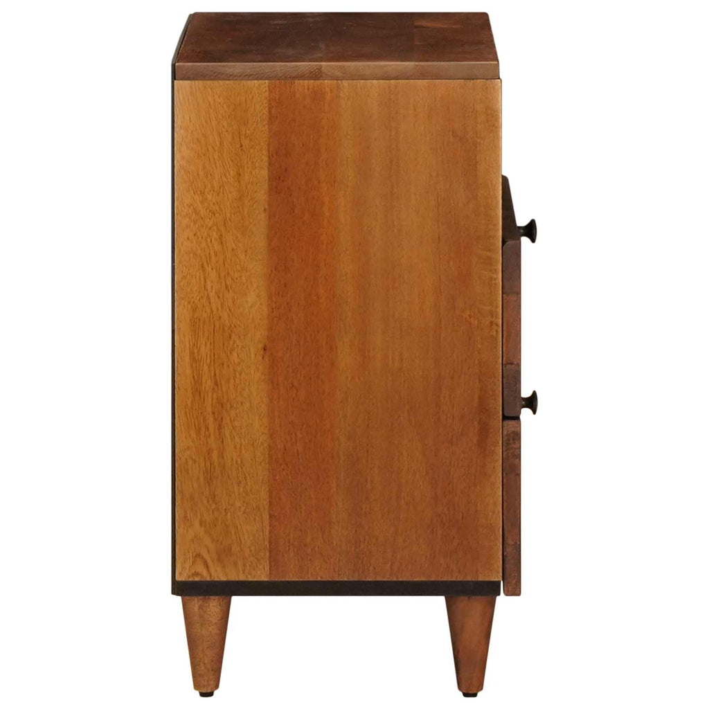 vidaXL Szafka Nocna z szufladą Brązowy 50 x 33 x 62 cm Drewno z mango