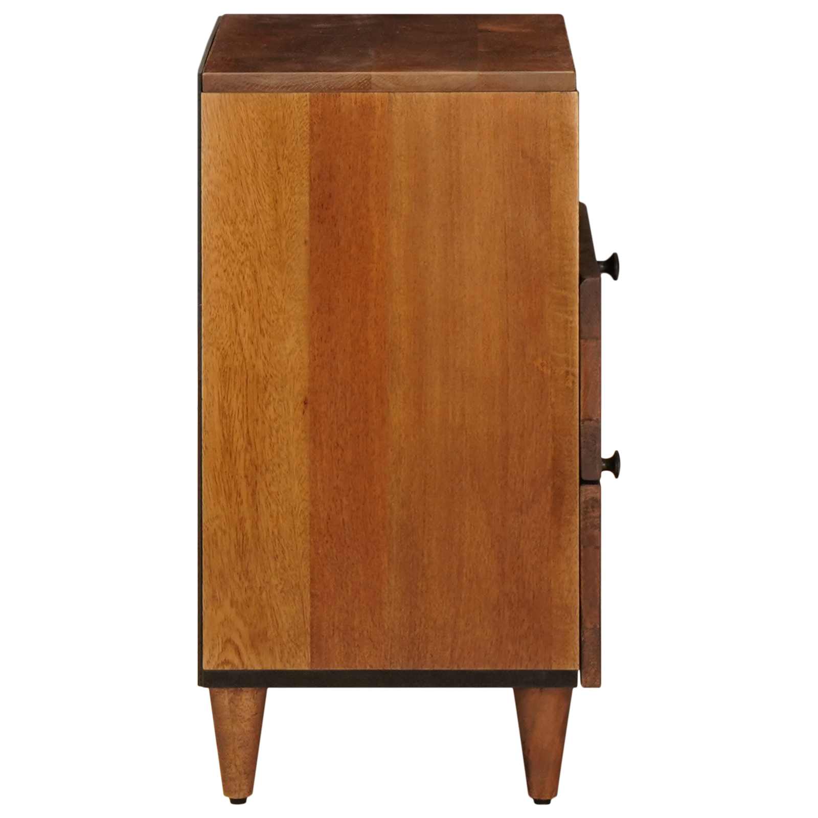 vidaXL Szafka Nocna z szufladą Brązowy 50 x 33 x 62 cm Drewno z mango