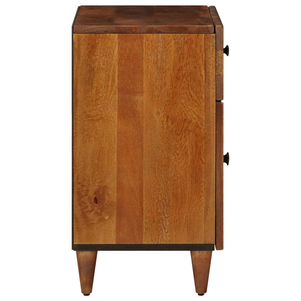 vidaXL Szafka Nocna z szufladą Brązowy 50 x 33 x 60 cm Drewno z mango