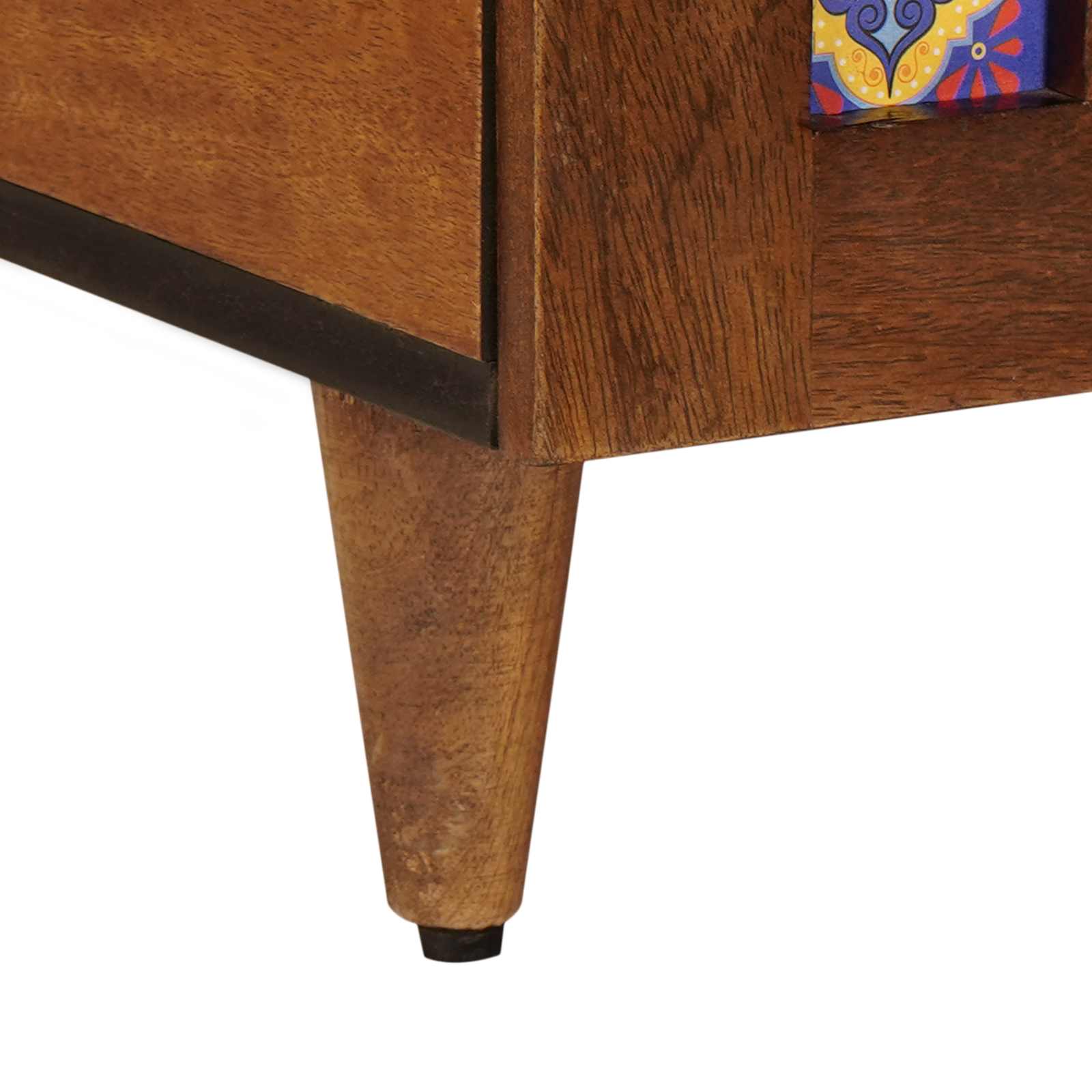 vidaXL Stolik kawowy Brązowy 100 x 54 x 40 cm Drewno z mango
