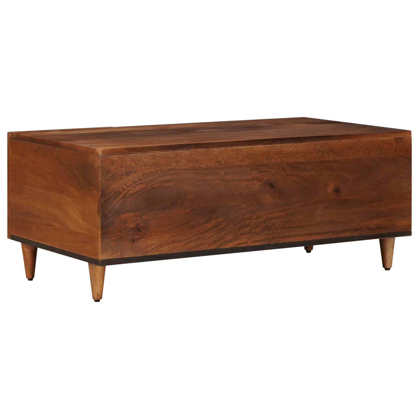 vidaXL Stolik kawowy Brązowy 100 x 54 x 40 cm Drewno z mango