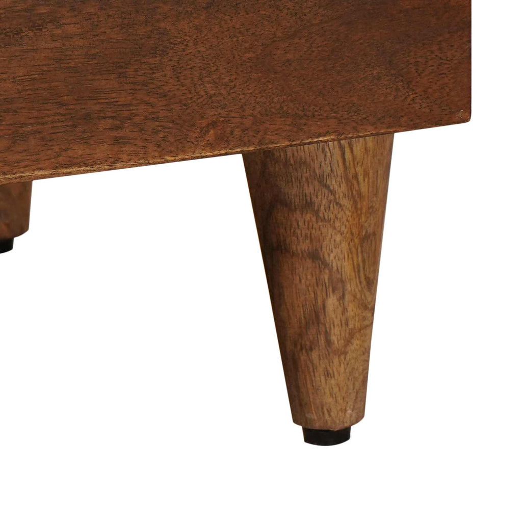 vidaXL Stolik kawowy z szufladą Brązowy 80 x 54 x 40 cm Drewno z mango