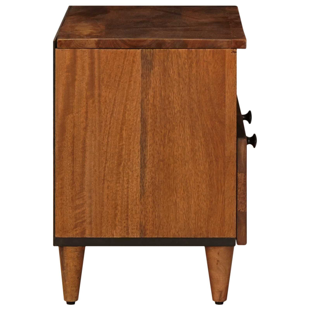vidaXL Stolik kawowy z szufladą Brązowy 80 x 54 x 40 cm Drewno z mango