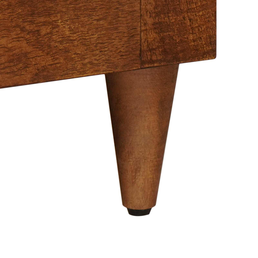 vidaXL Szafka pod telewizor z szufladą orzech włoski 105 x 33 x 46 cm