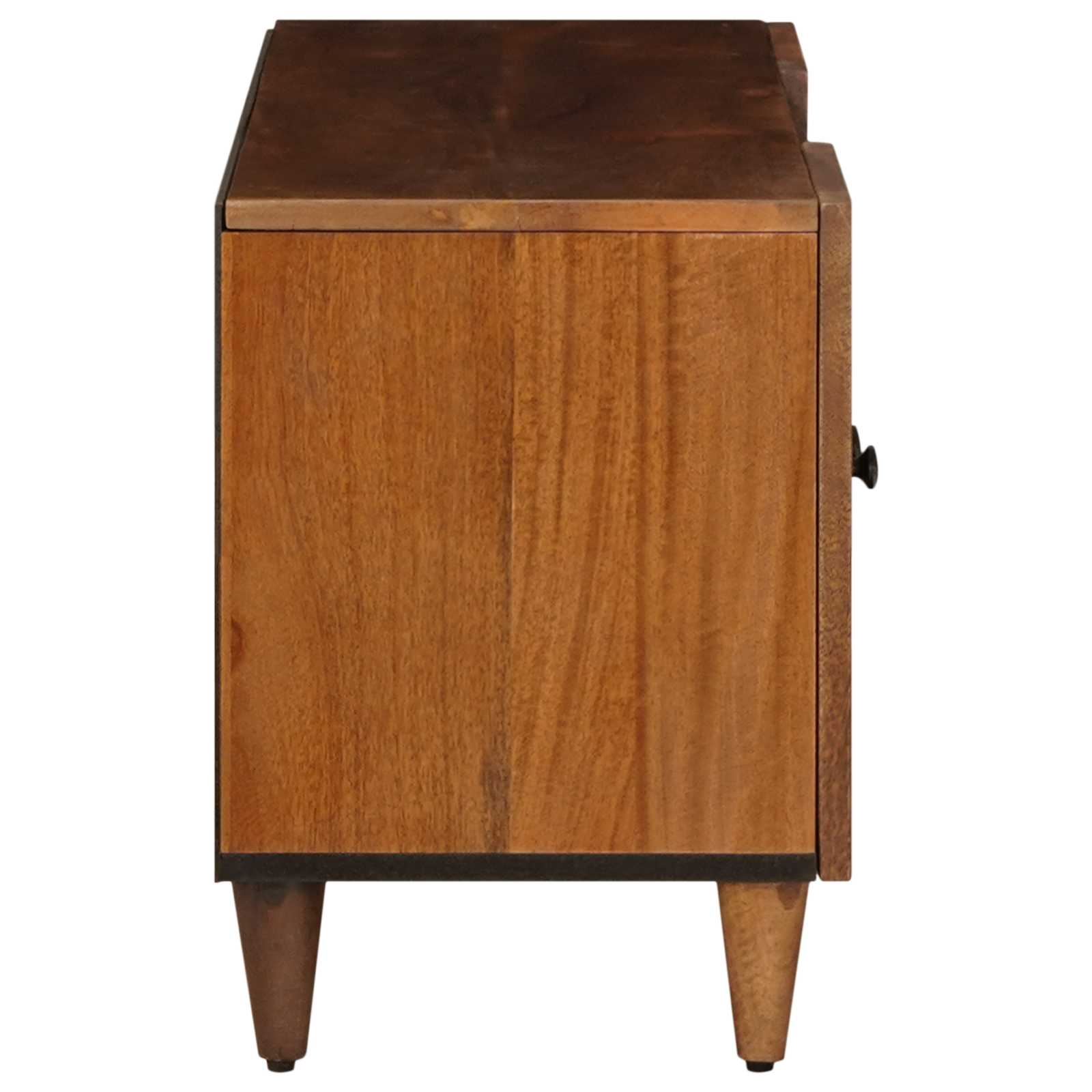 vidaXL Szafka pod telewizor z szufladą orzech włoski 105 x 33 x 46 cm