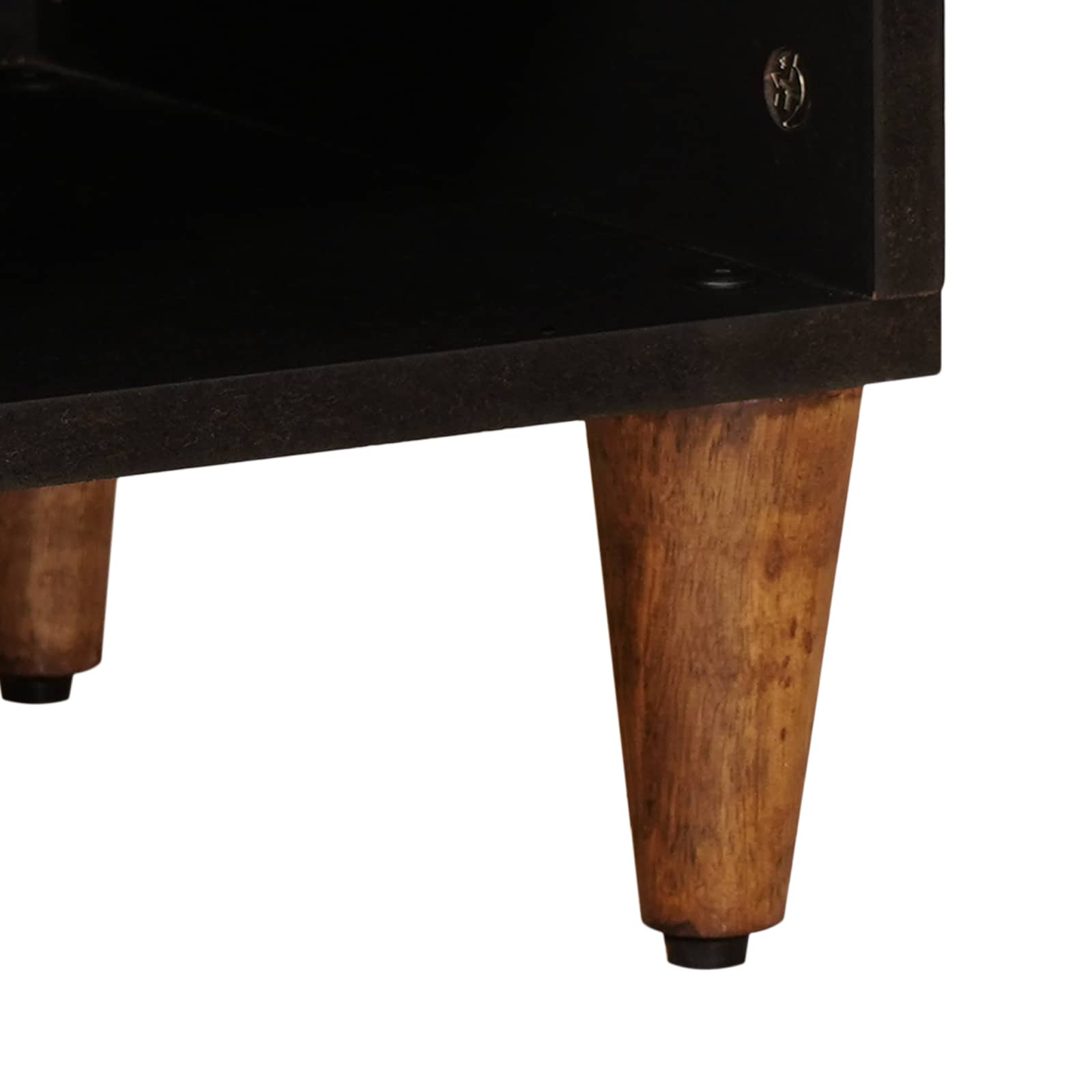 vidaXL Szafka pod telewizor z szufladą orzech włoski 100 x 33 x 46 cm