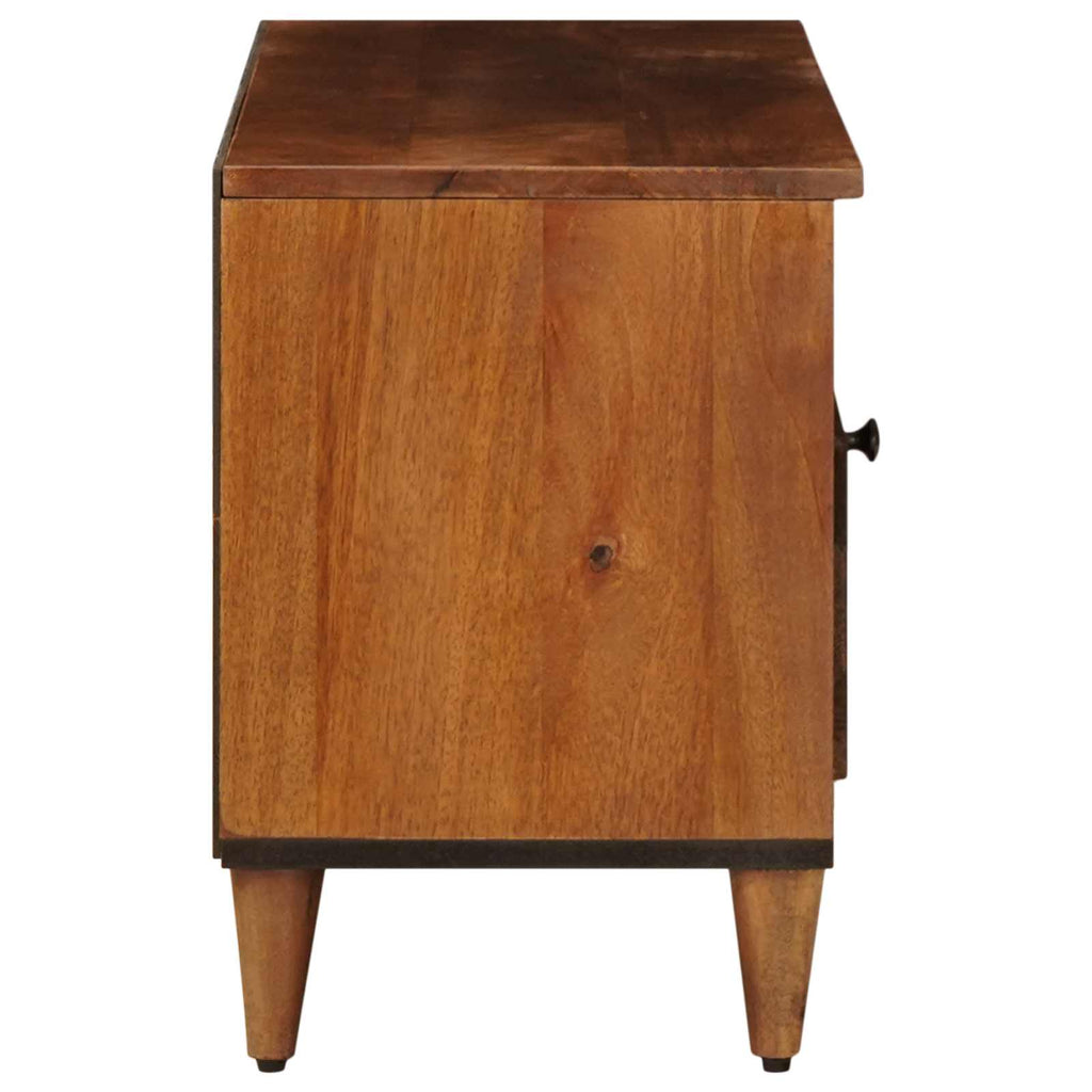 vidaXL Szafka pod telewizor z szufladą orzech włoski 100 x 33 x 46 cm