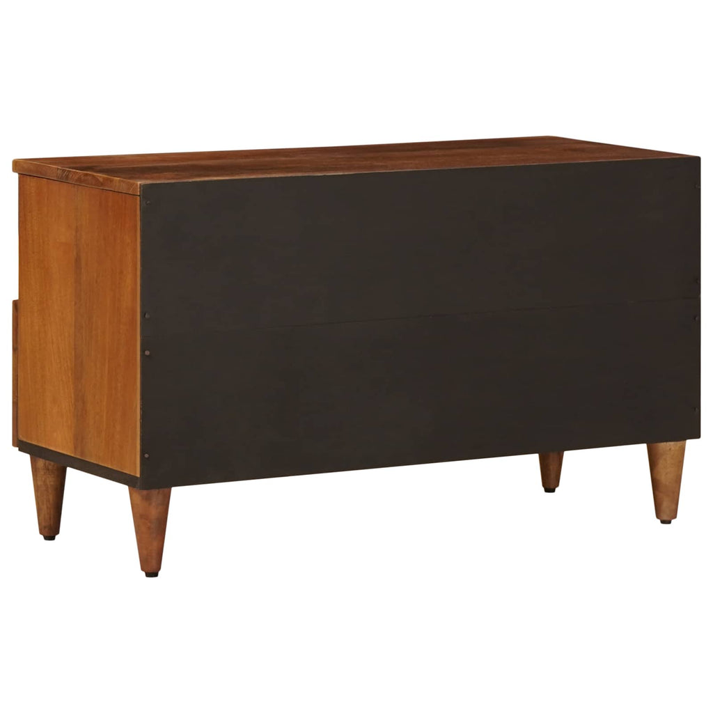 vidaXL Szafka pod telewizor z szufladą orzech włoski 80 x 33 x 46 cm