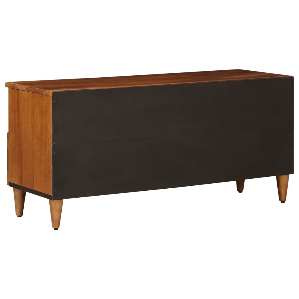 vidaXL Szafka pod telewizor z szufladą orzech włoski 100 x 33 x 46 cm