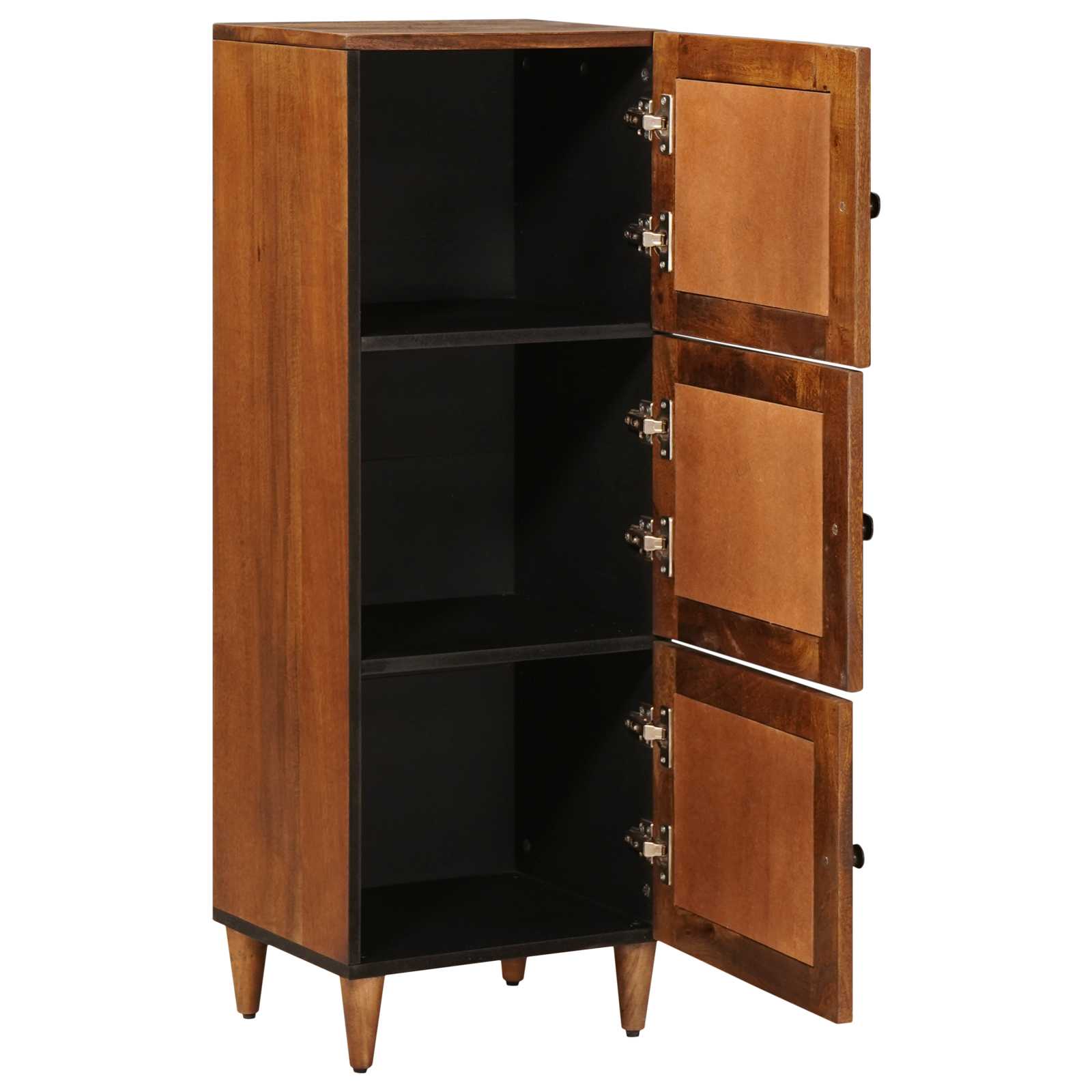vidaXL Highboard orzech włoski 40 x 33 x 110 cm Drewno z mango