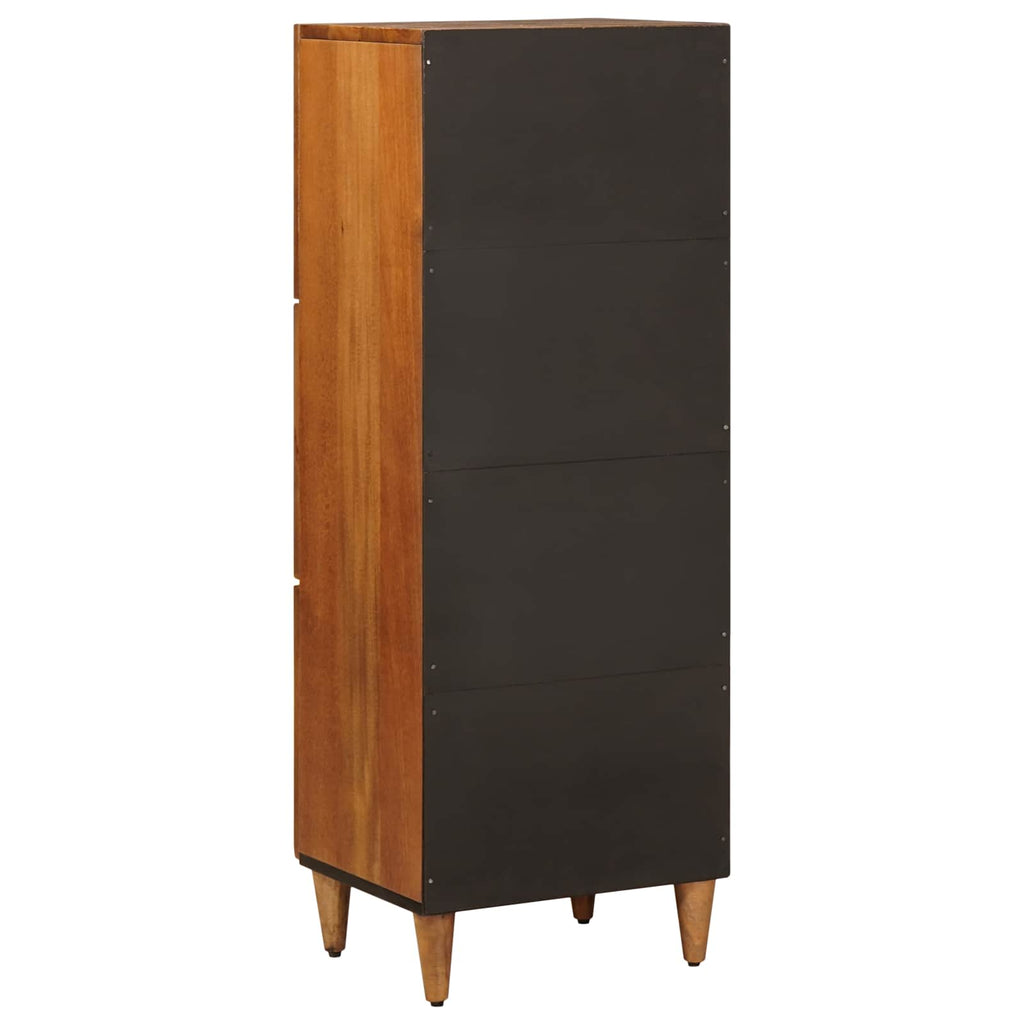 vidaXL Highboard orzech włoski 40 x 33 x 110 cm Drewno z mango