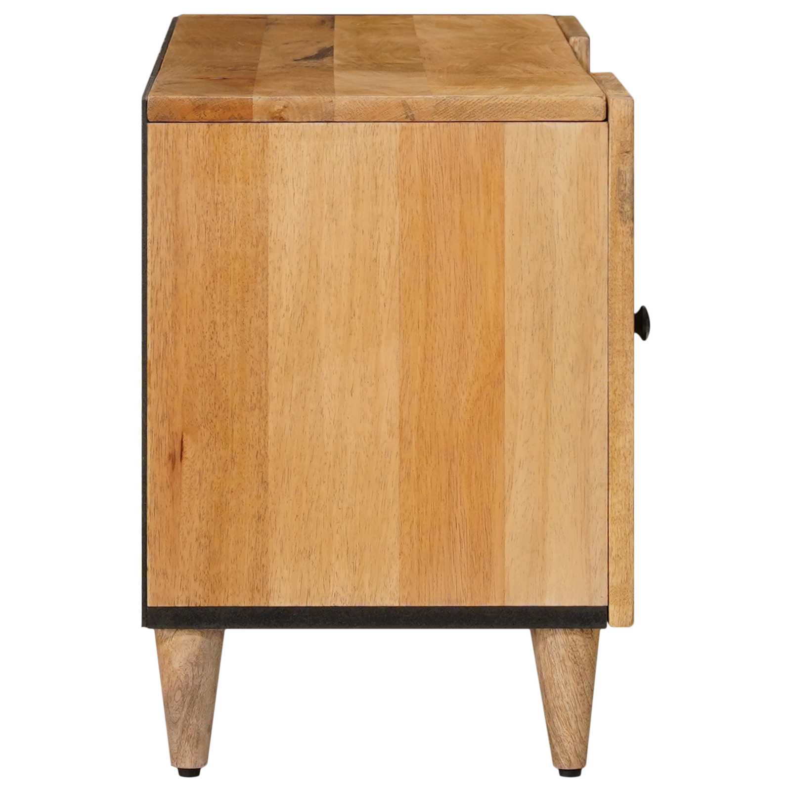 vidaXL Szafka pod telewizor Naturalny 105 x 33 x 46 cm Drewno z mango