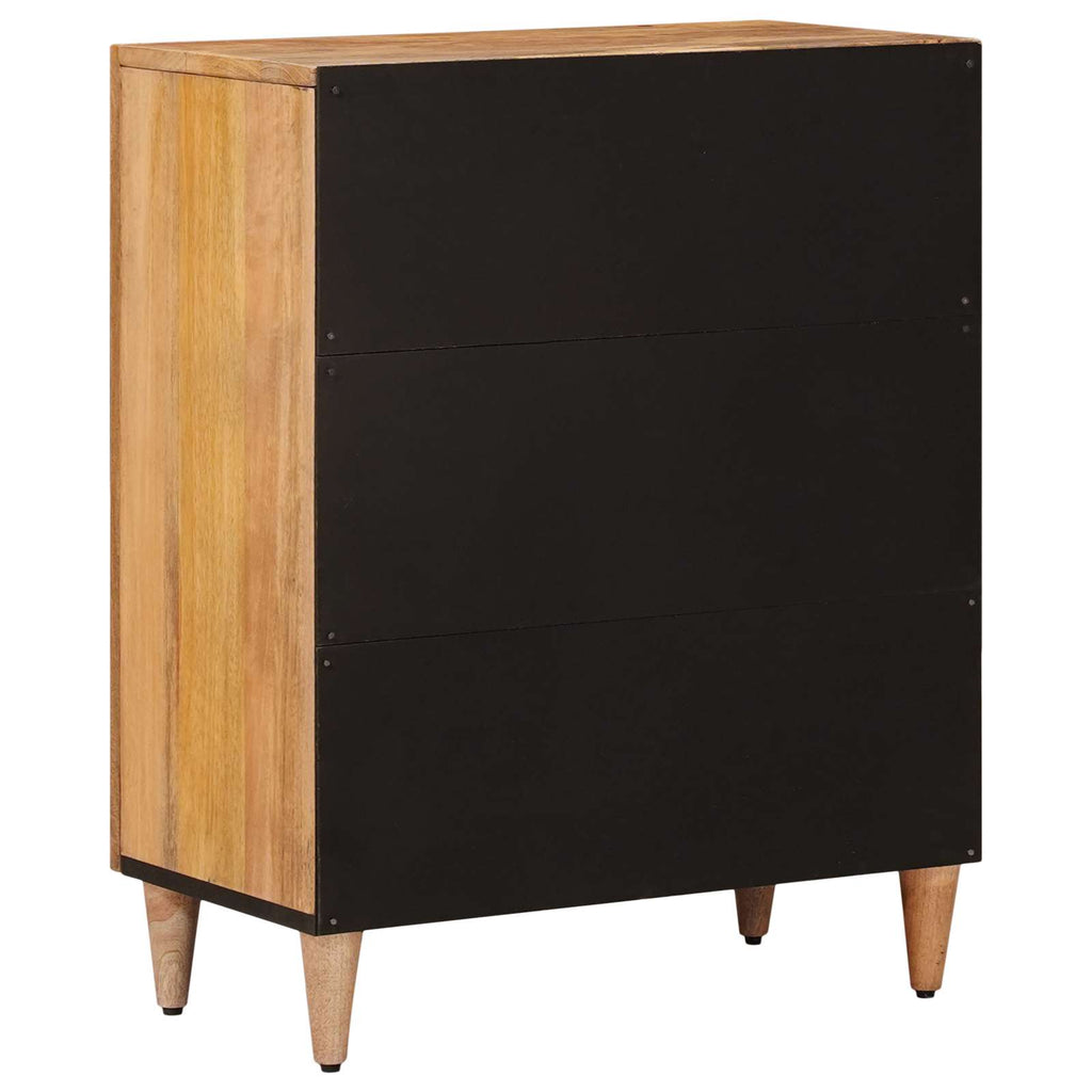 vidaXL Bufet Naturalny 60 x 33 x 75 cm Drewno z mango