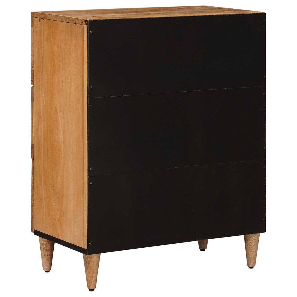 vidaXL Bufet Naturalny 60 x 33 x 75 cm Drewno z mango