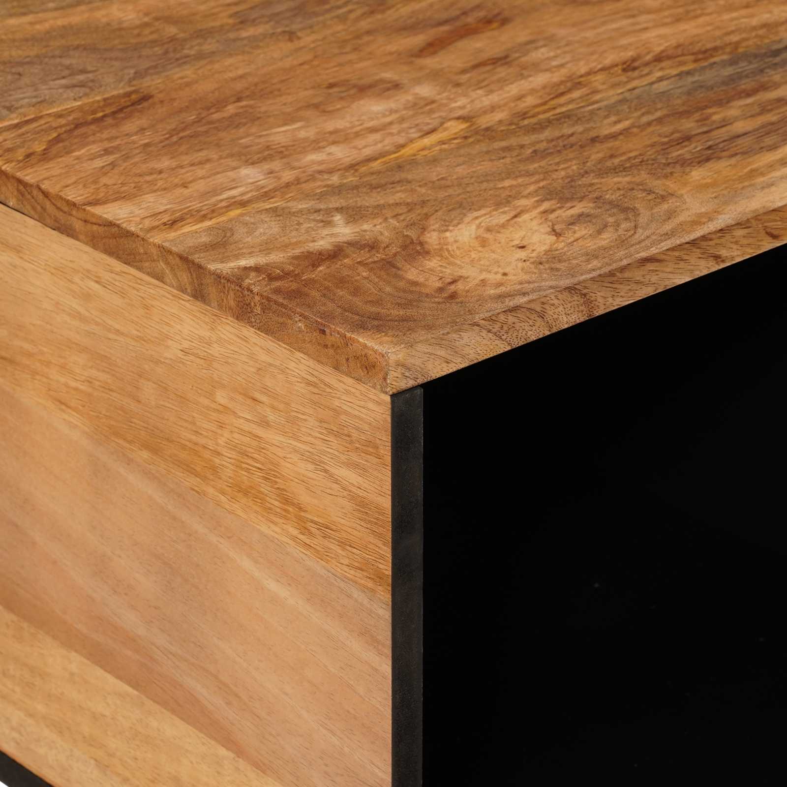vidaXL Stolik kawowy Naturalny 80 x 50 x 40 cm Drewno z mango