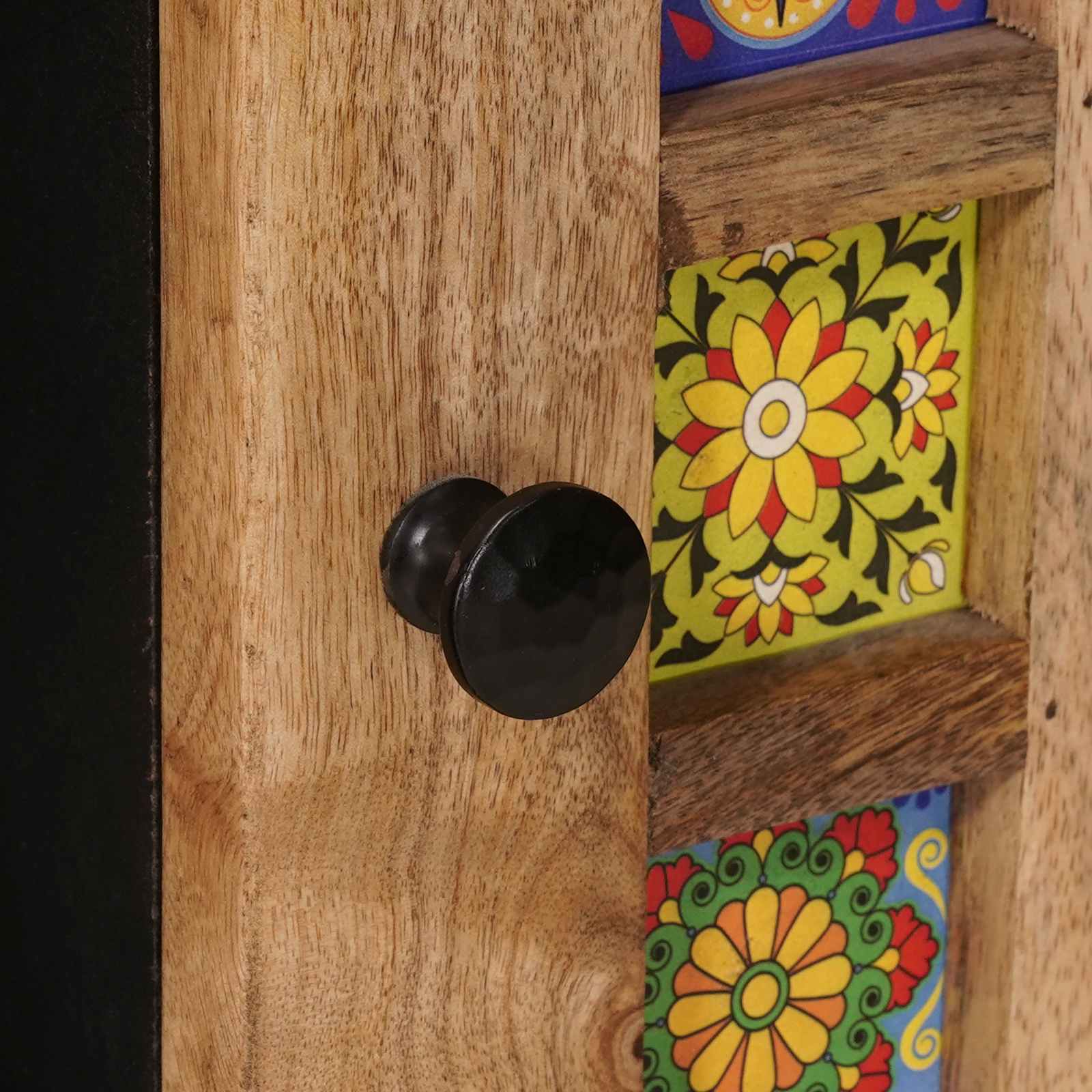 vidaXL Stolik kawowy Naturalny 80 x 50 x 40 cm Drewno z mango