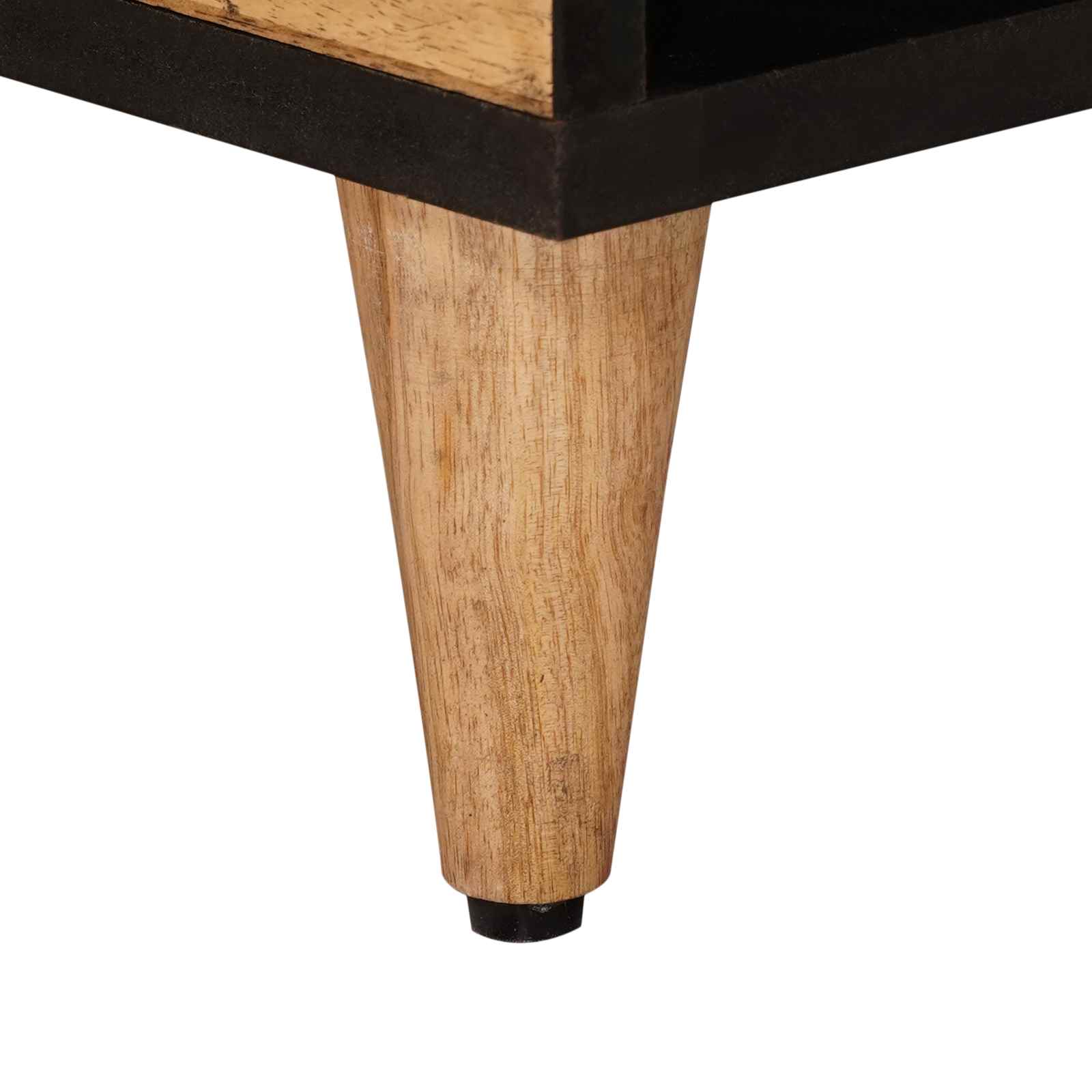 vidaXL Stolik kawowy Naturalny 80 x 50 x 40 cm Drewno z mango