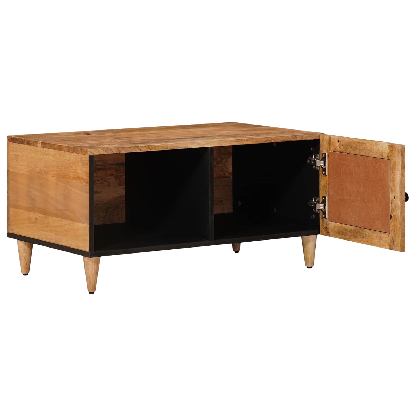 vidaXL Stolik kawowy Naturalny 80 x 50 x 40 cm Drewno z mango