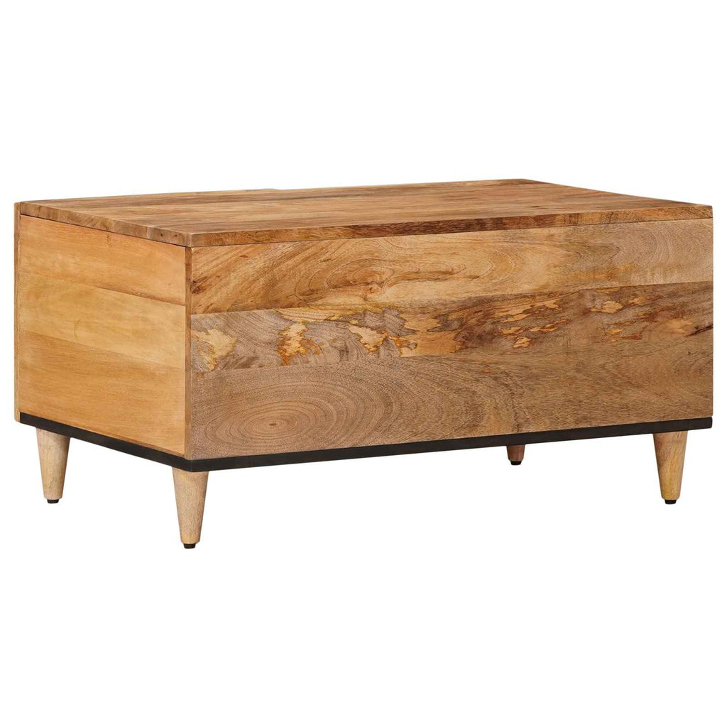 vidaXL Stolik kawowy Naturalny 80 x 50 x 40 cm Drewno z mango