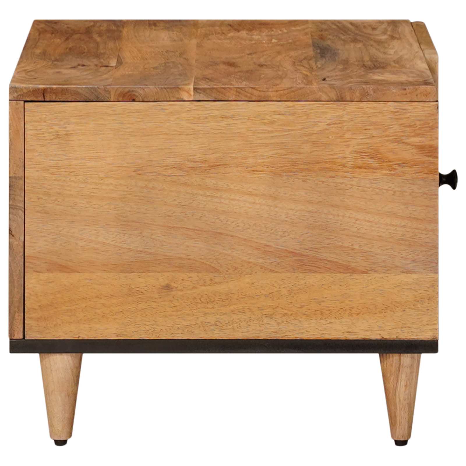 vidaXL Stolik kawowy Naturalny 80 x 50 x 40 cm Drewno z mango