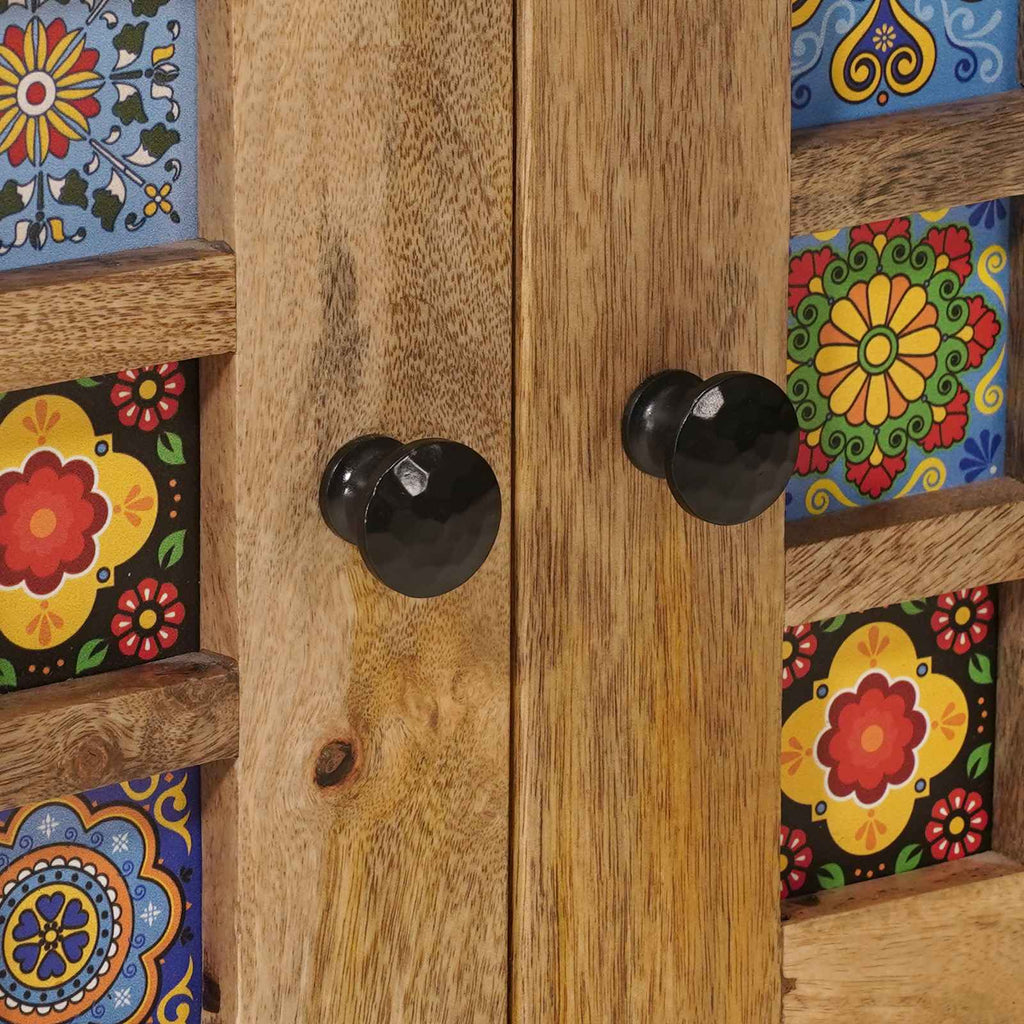 vidaXL Stolik kawowy Naturalny 80 x 50 x 40 cm Drewno z mango