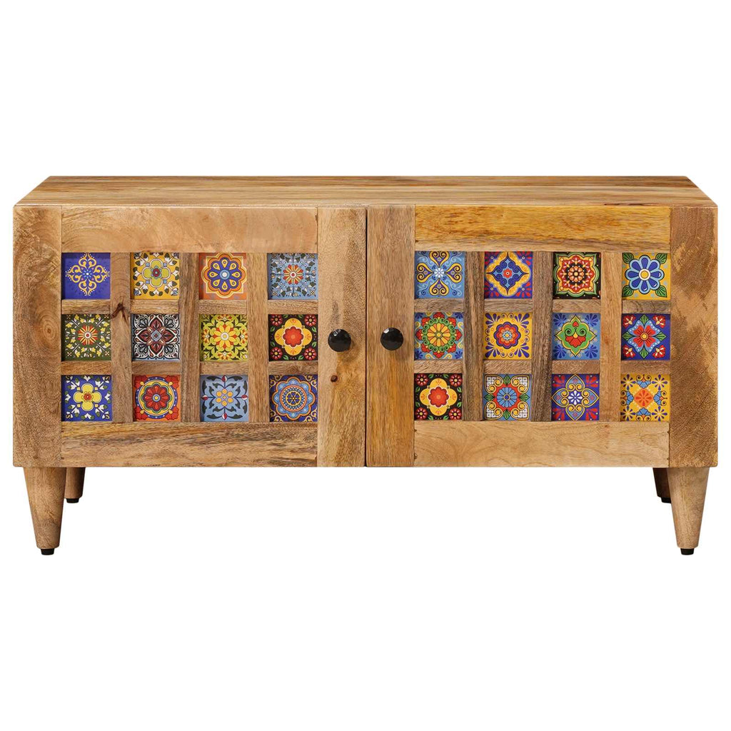 vidaXL Stolik kawowy Naturalny 80 x 50 x 40 cm Drewno z mango