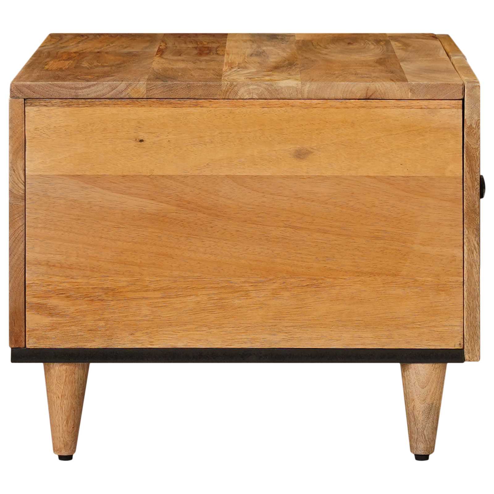 vidaXL Stolik kawowy Naturalny 80 x 50 x 40 cm Drewno z mango