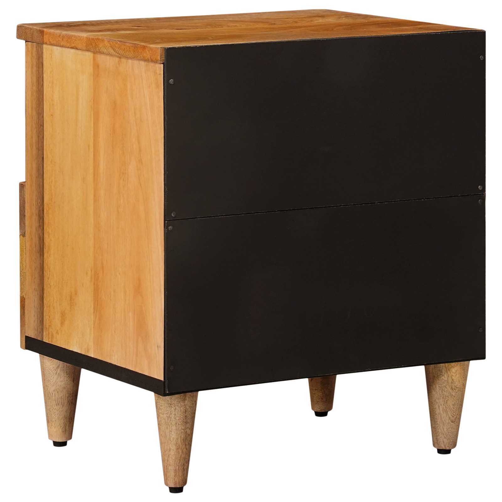 vidaXL Szafka Nocna Naturalny 40 x 33 x 46 cm Drewno z mango