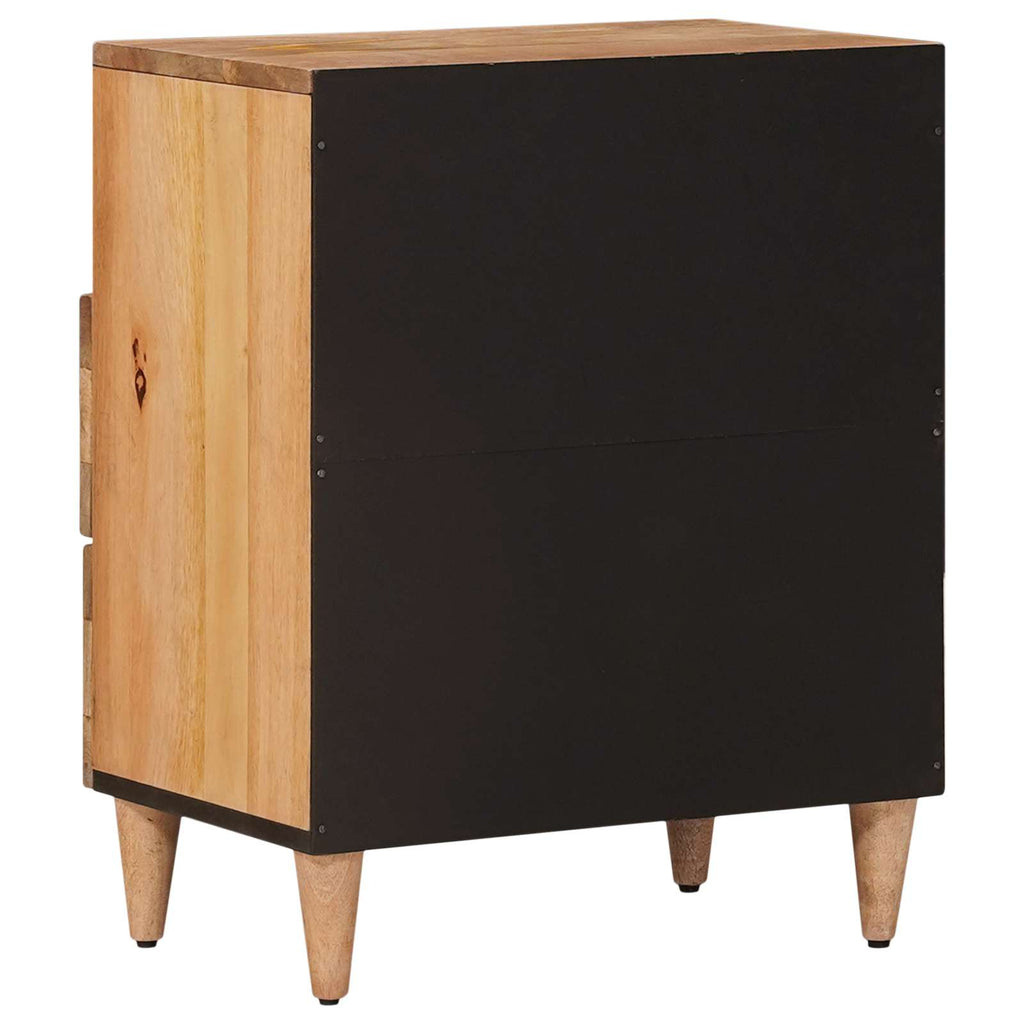 vidaXL Szafka Nocna Naturalny 50 x 33 x 62 cm Drewno z mango