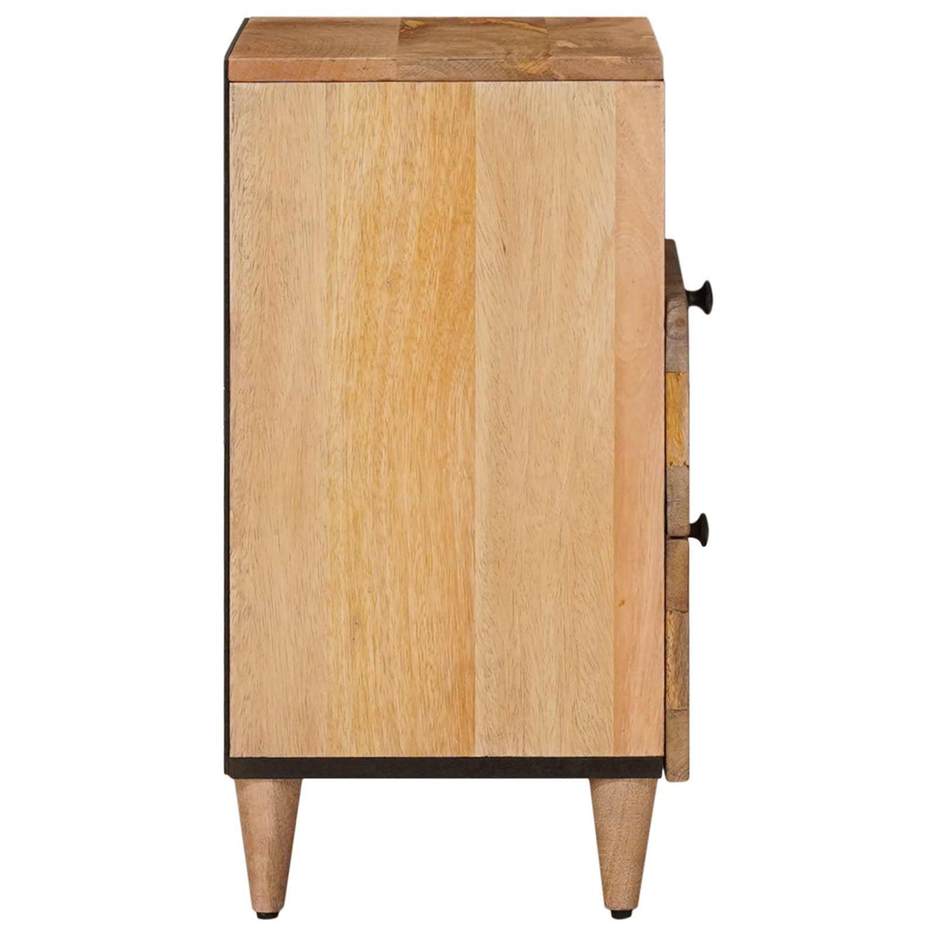 vidaXL Szafka Nocna Naturalny 50 x 33 x 62 cm Drewno z mango