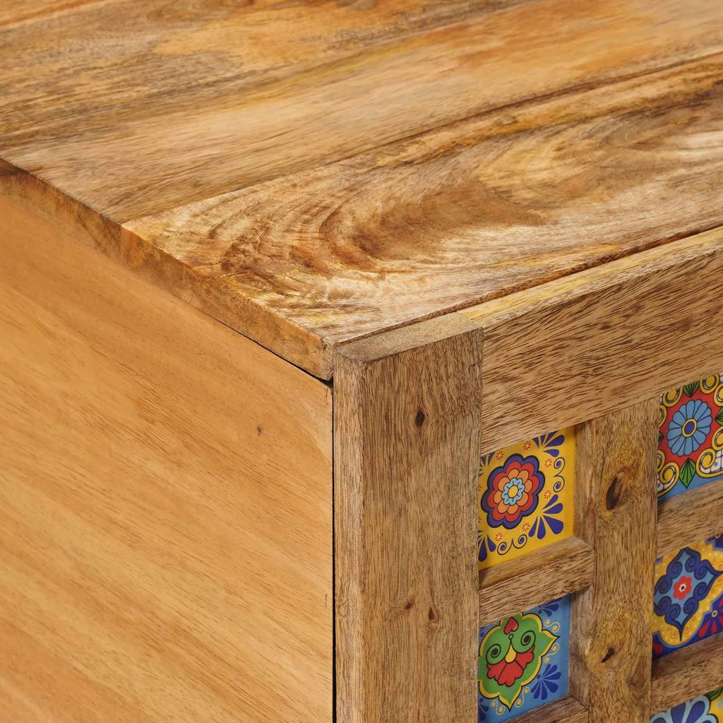 vidaXL Stolik kawowy Naturalny 100 x 54 x 40 cm Drewno z mango