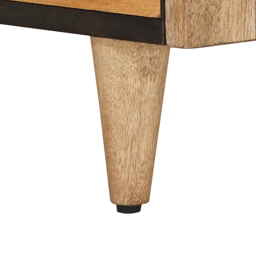 vidaXL Stolik kawowy Naturalny 100 x 54 x 40 cm Drewno z mango