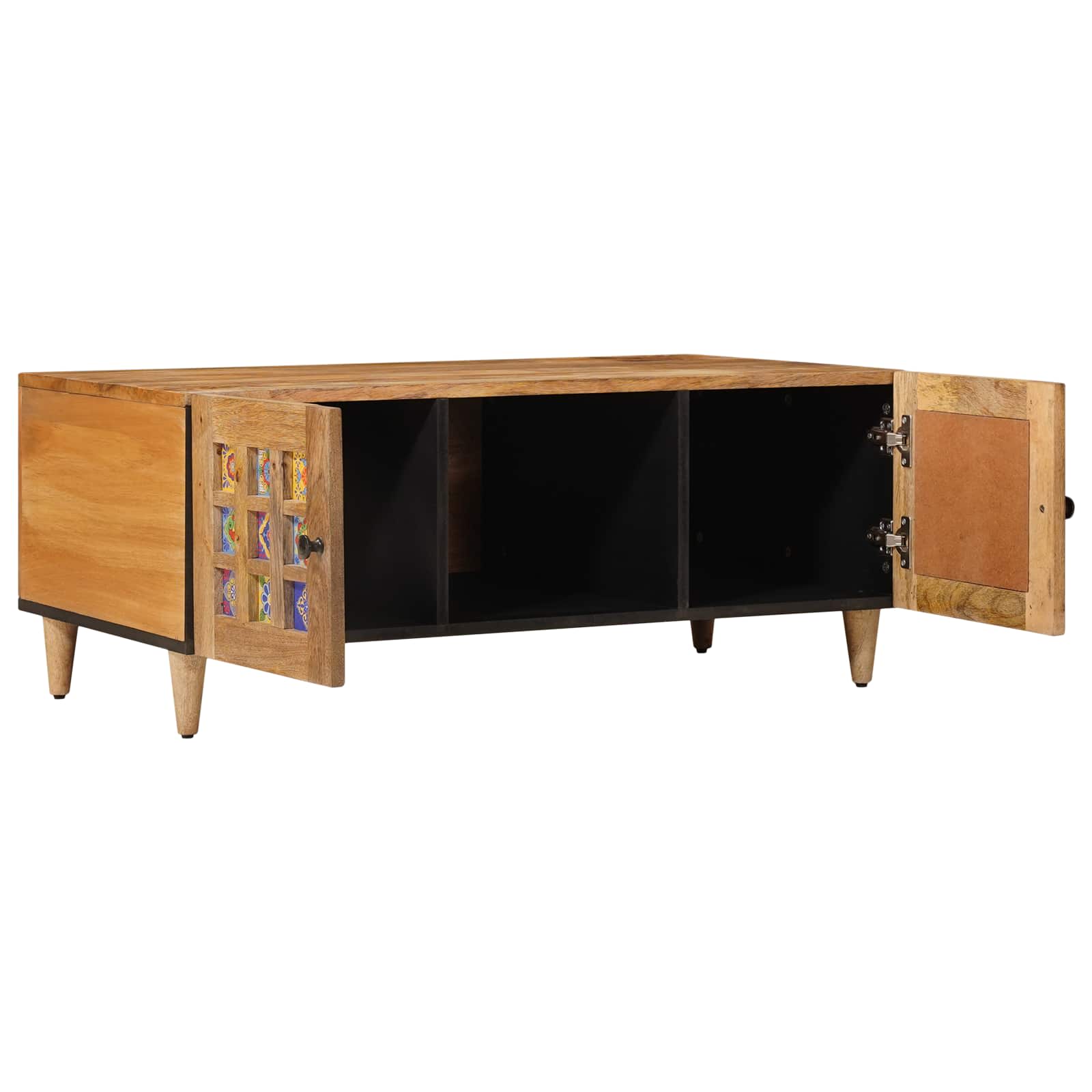 vidaXL Stolik kawowy Naturalny 100 x 54 x 40 cm Drewno z mango