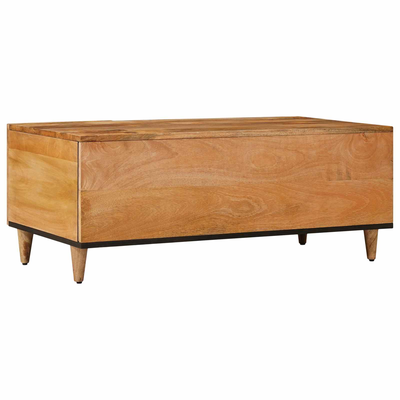 vidaXL Stolik kawowy Naturalny 100 x 54 x 40 cm Drewno z mango