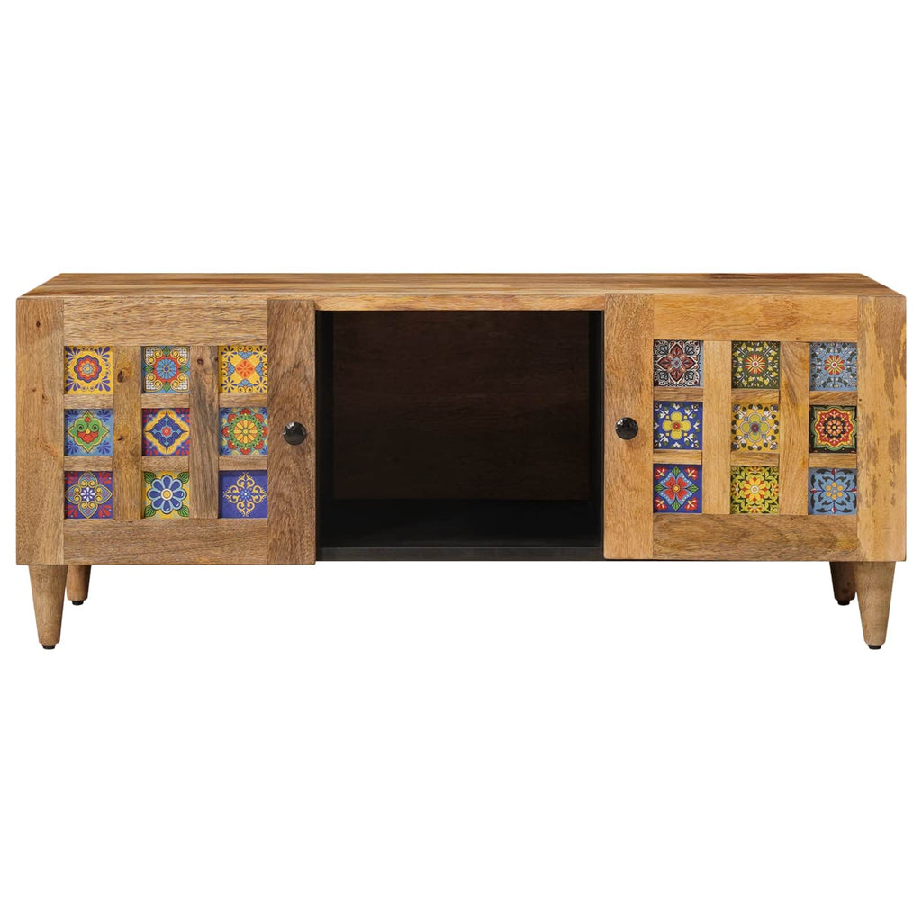 vidaXL Stolik kawowy Naturalny 100 x 54 x 40 cm Drewno z mango