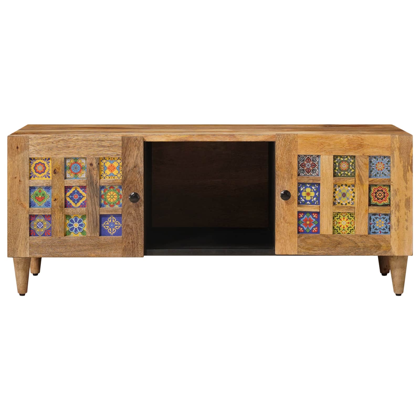 vidaXL Stolik kawowy Naturalny 100 x 54 x 40 cm Drewno z mango