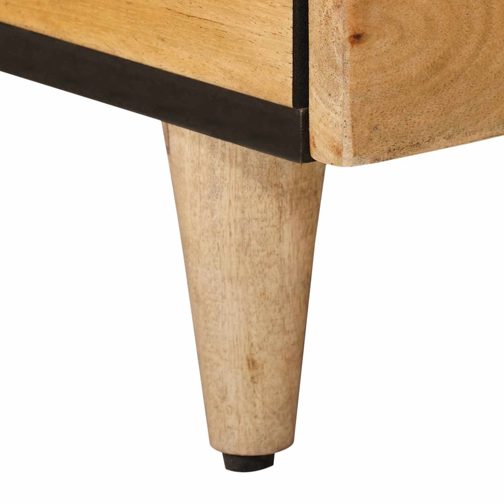 vidaXL Stolik kawowy Naturalny 80 x 54 x 40 cm Drewno z mango