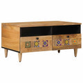 vidaXL Stolik kawowy Naturalny 80 x 54 x 40 cm Drewno z mango