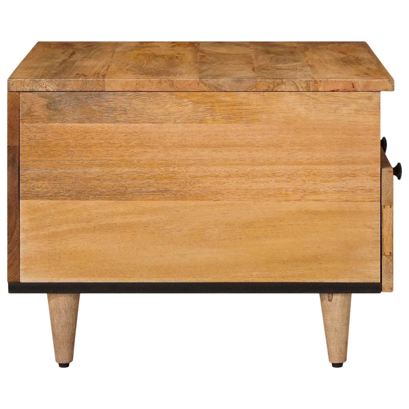 vidaXL Stolik kawowy Naturalny 80 x 54 x 40 cm Drewno z mango