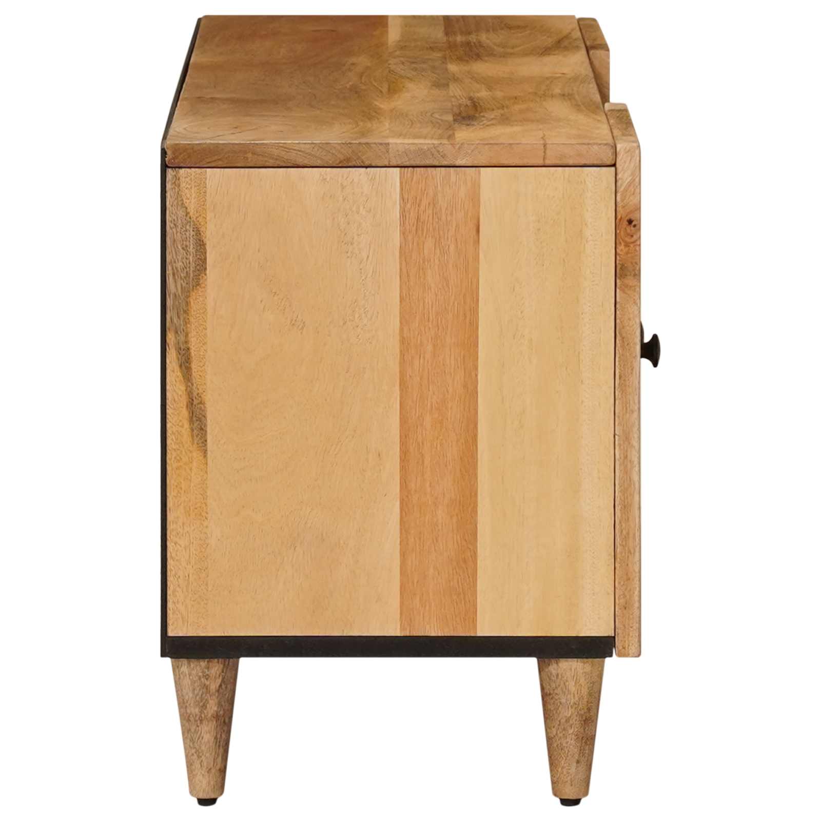 vidaXL Szafka pod telewizor z szufladą Naturalny 105 x 33,5 x 46 cm