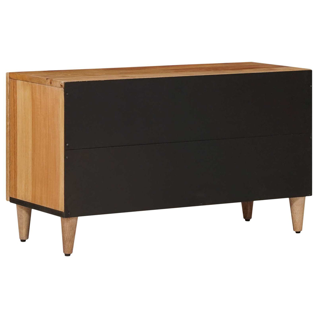 vidaXL Szafka pod telewizor Naturalny 80 x 33 x 46 cm Drewno z mango