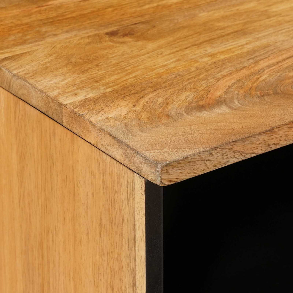 vidaXL Szafka pod telewizor Naturalny 100 x 33 x 46 cm Drewno z mango