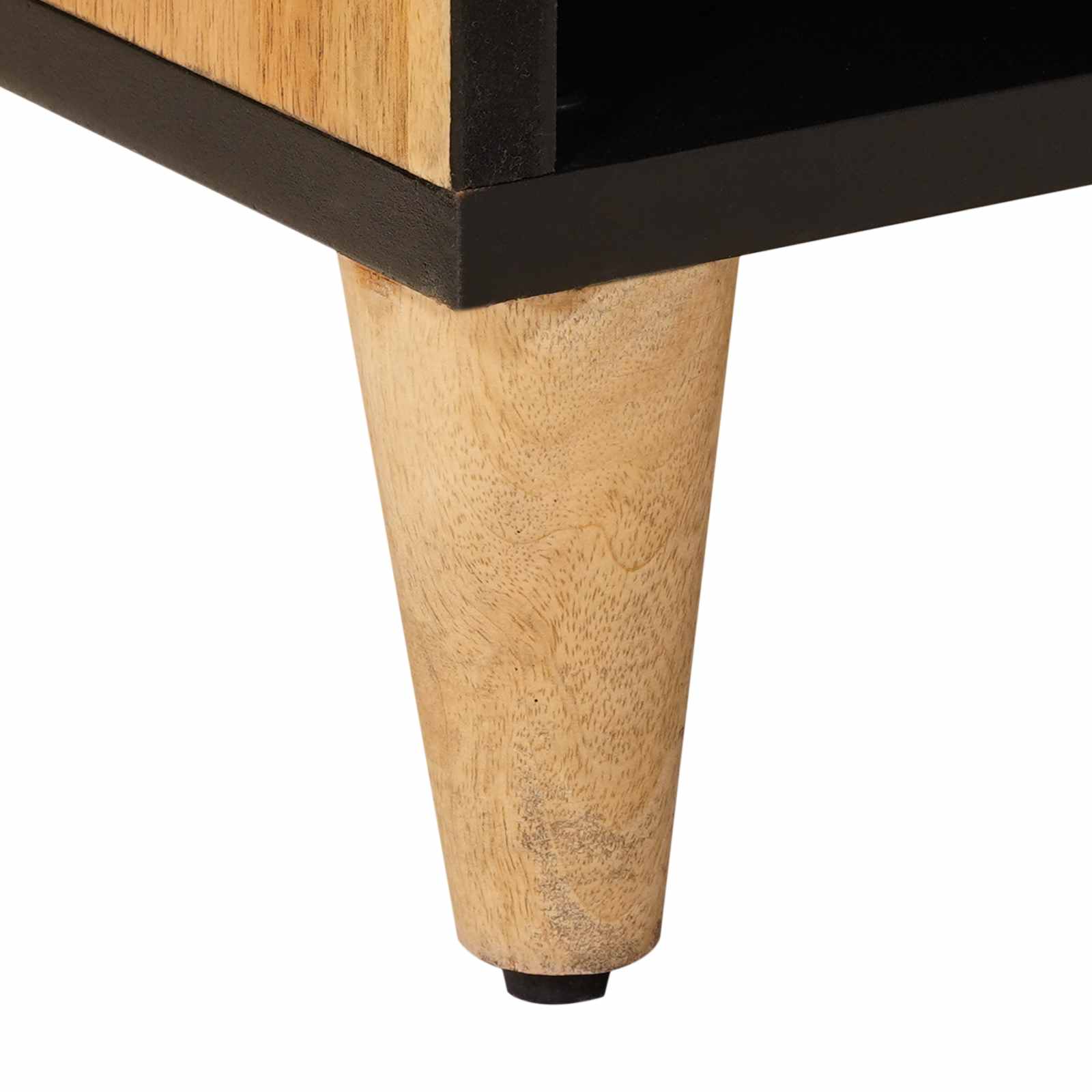 vidaXL Szafka pod telewizor Naturalny 100 x 33 x 46 cm Drewno z mango