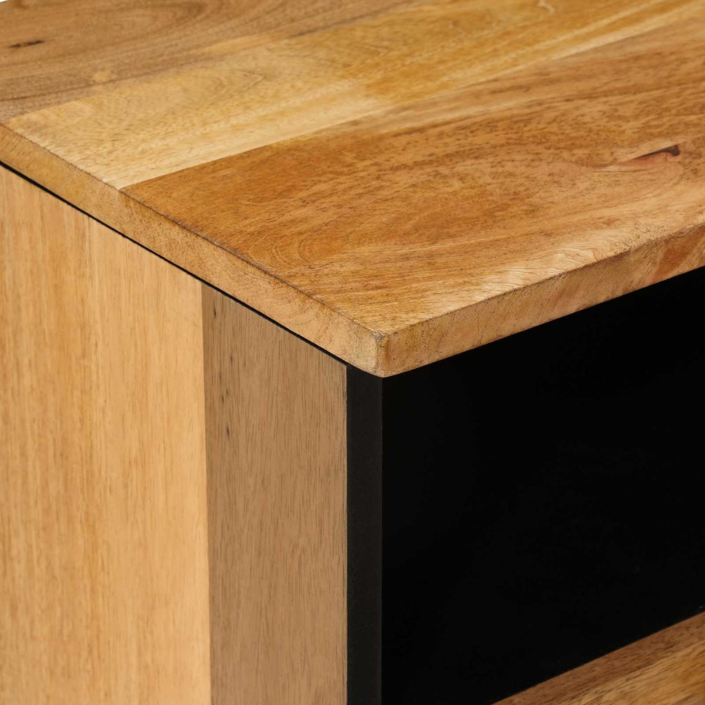 vidaXL Szafka pod telewizor Naturalny 100 x 33 x 46 cm Drewno z mango
