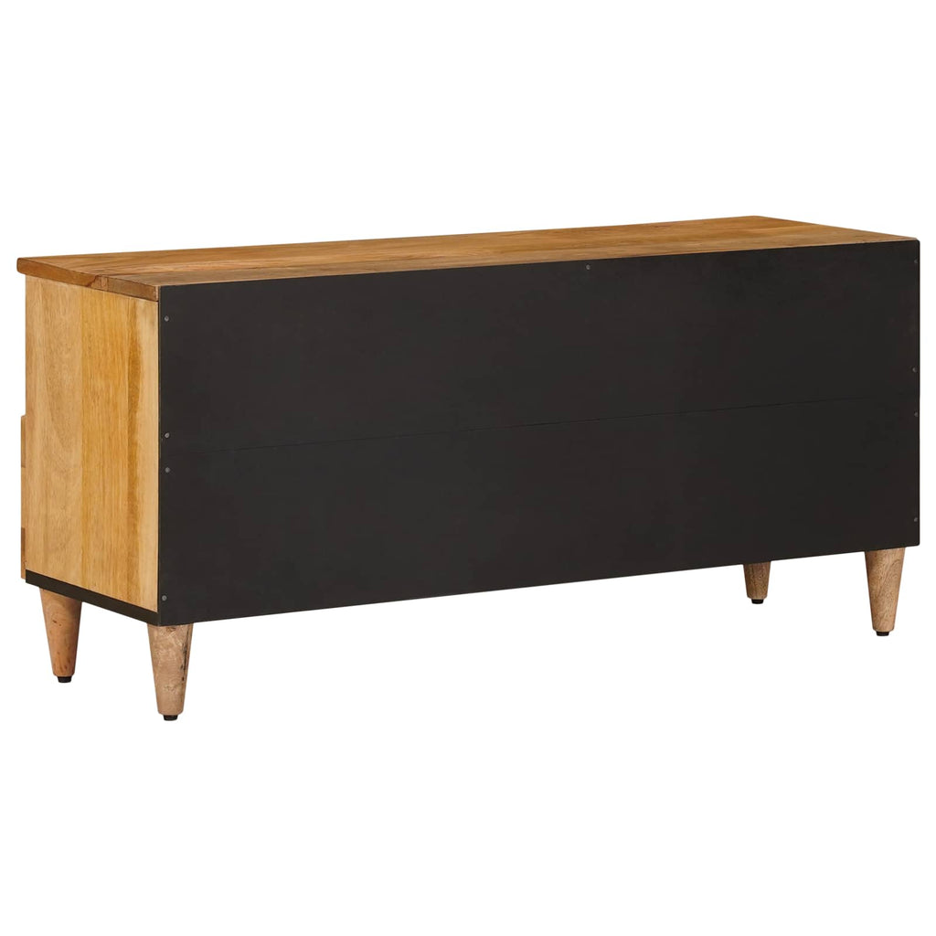 vidaXL Szafka pod telewizor Naturalny 100 x 33 x 46 cm Drewno z mango