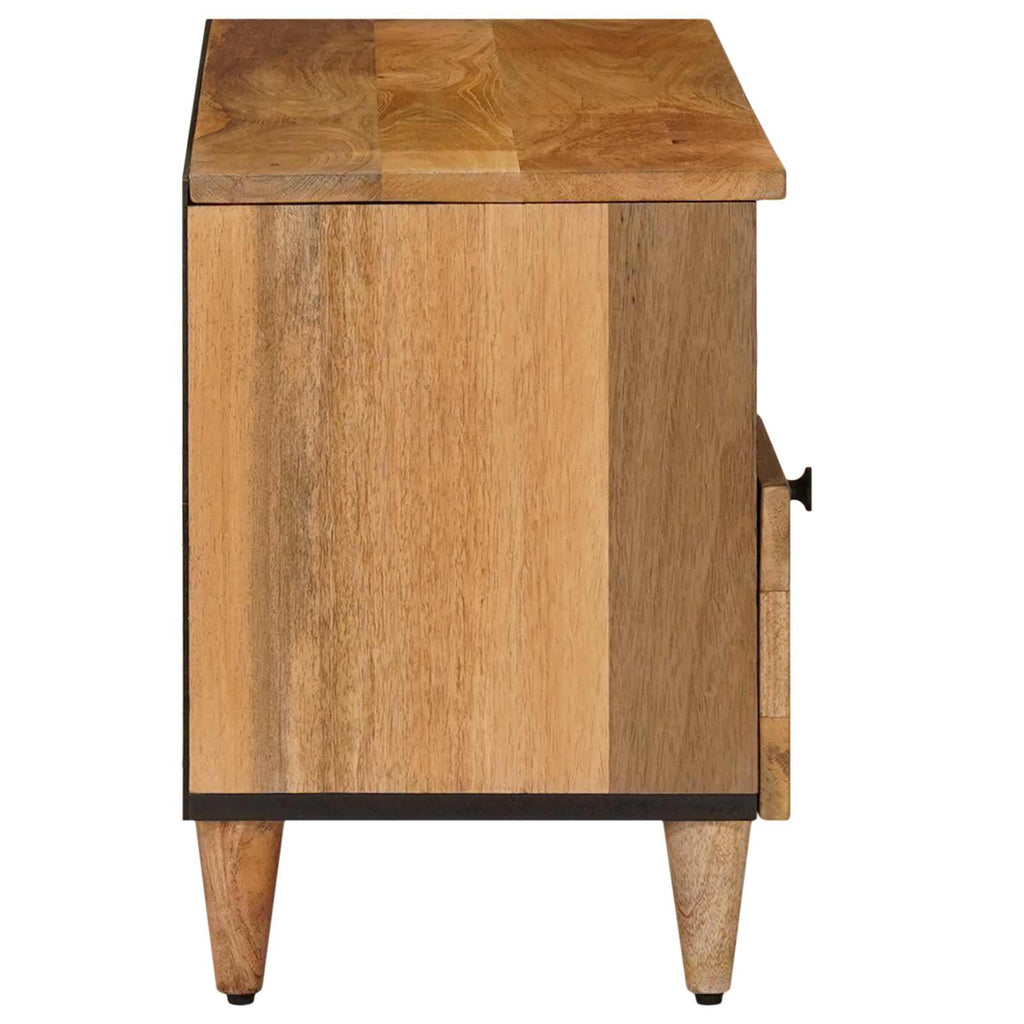 vidaXL Szafka pod telewizor Naturalny 100 x 33 x 46 cm Drewno z mango