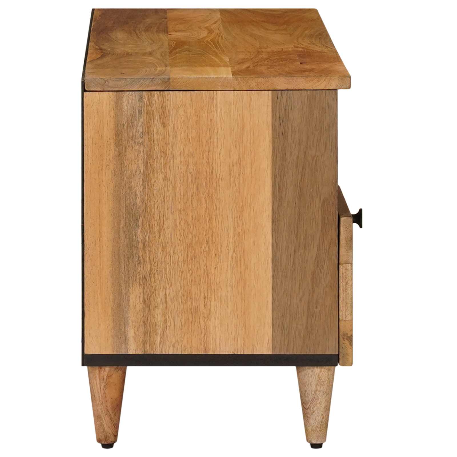 vidaXL Szafka pod telewizor Naturalny 100 x 33 x 46 cm Drewno z mango