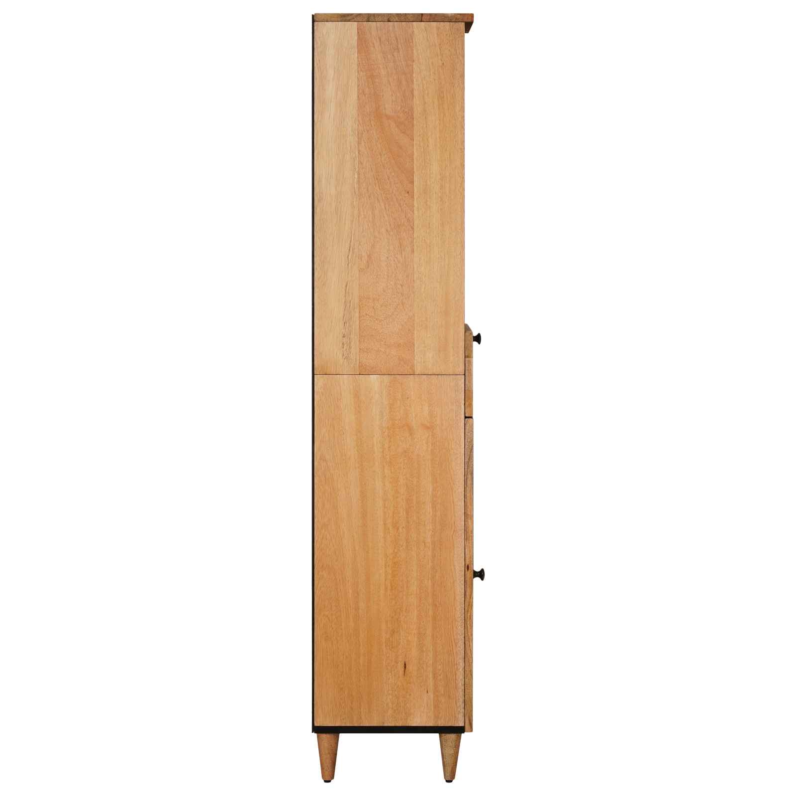 vidaXL Szafka Łazienkowa Naturalny 38 x 33 x 160 cm Drewno z mango